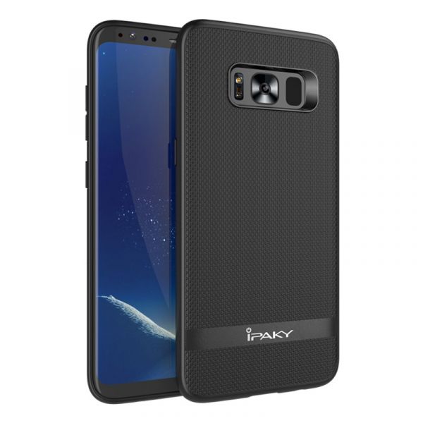 iPaky Lepai Leathery černý obal pro Samsung Galaxy S8 Plus