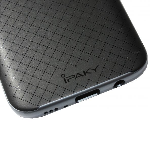 iPaky 2IN1 šedý silikonový obal pro Samsung Galaxy S7