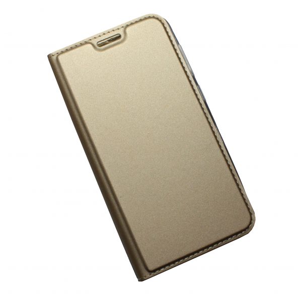 Zlaté flipové pouzdro Dux Ducis SkinPro pro Xiaomi Redmi 4 PRO