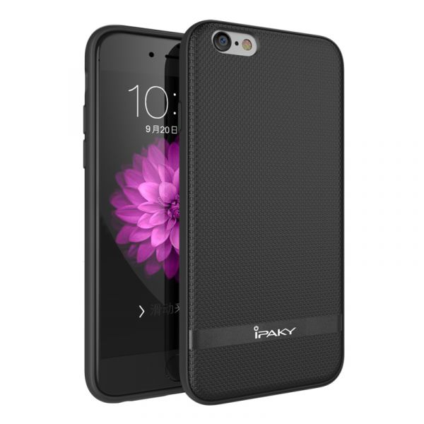 iPaky Lepai Leathery černý obal pro Apple iPhone 7 Plus / 8 Plus
