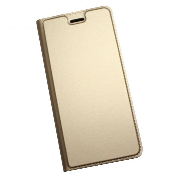 Zlaté flipové pouzdro Dux Ducis SkinPro pro Huawei P20 PRO
