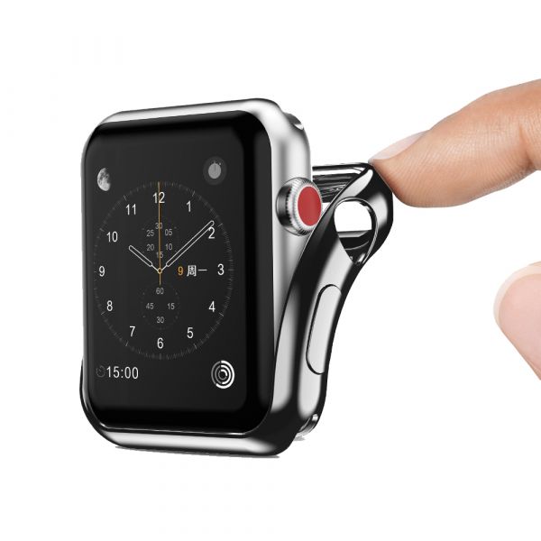 Černý silikonový obal Dux Ducis pro Apple watch 2/3 42mm