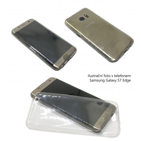 Čirý oboustranný silikonový obal ZHO CrystalClear360 pro Samsung Galaxy S6