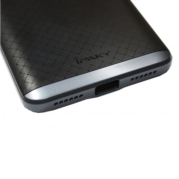 iPaky 2IN1 šedý silikonový obal pro Xiaomi Redmi Note 4