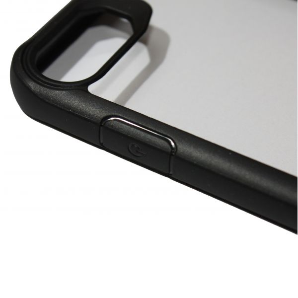 iPaky Leku Clear černý obal pro Apple iPhone 7 /8