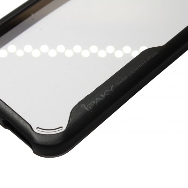 iPaky Leku Clear černý obal pro Apple iPhone 7 Plus / 8 Plus