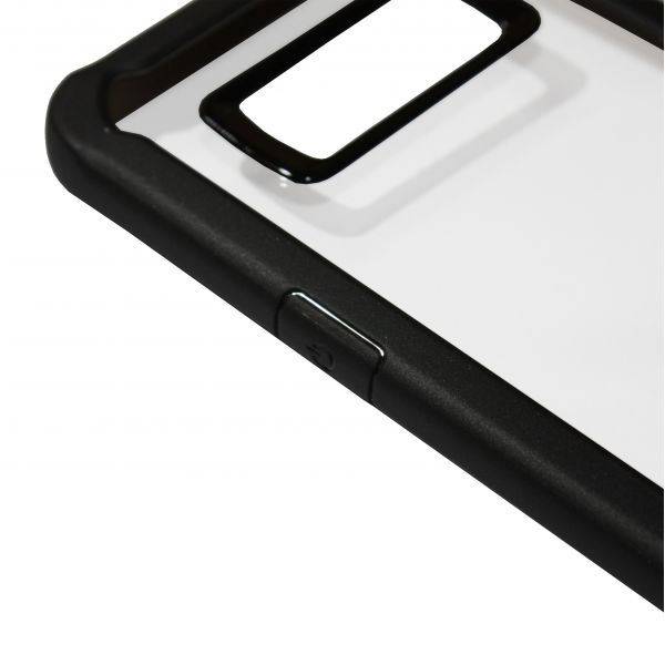 iPaky Leku Clear černý obal pro Samsung Galaxy S8