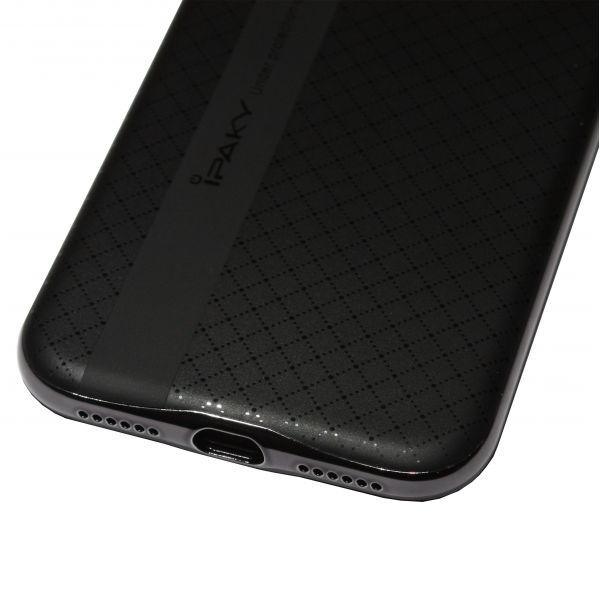 iPaky 2IN1 šedý silikonový obal pro Apple iPhone X